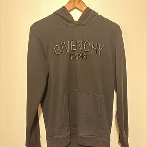 Givenchy Black Sweatshirt Casual Sporty Design
